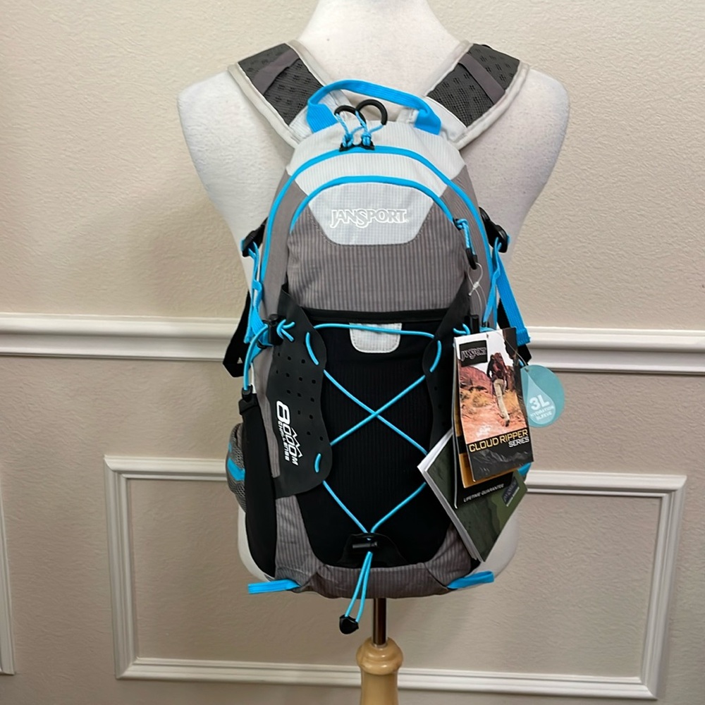 Jansport CATALYST backpack - New Storm Grey/Optimus Grey